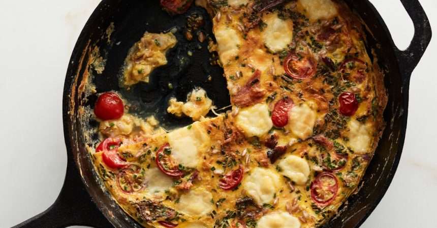 Frittata That Doesn't Go Wrong Using Certain Ingredients
