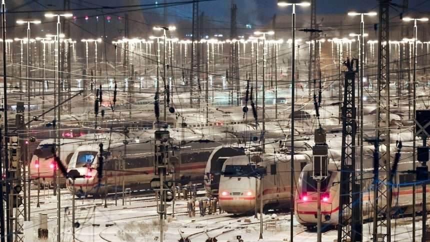 German Railway Strike: Db Drivers Announce One Week Strike Starting Wednesday