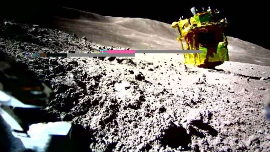 Japan's Lunar Lander Slim Photographed On The Moon (image)