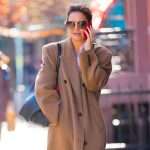 Katie Holmes' $495 Wool Coat Is Cozy, Chic, And Timeless: