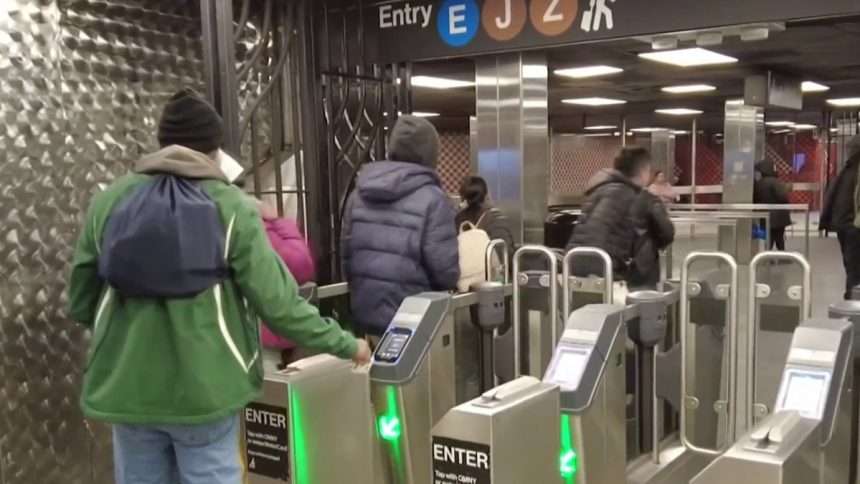 Mta Defends Experimental Fare Gate Program At Subway Stations Despite