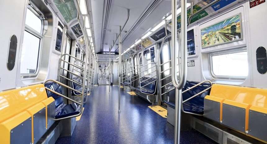 Mta's Flashy New "open Gangway" Subway Trains Can't Run On