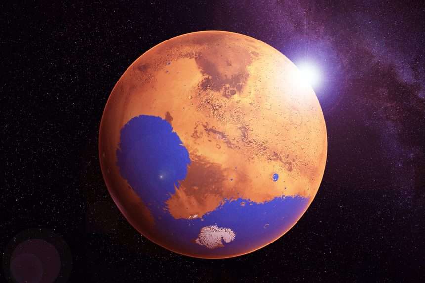 Mars Has A Huge Reservoir That Could Fill Earth's Red