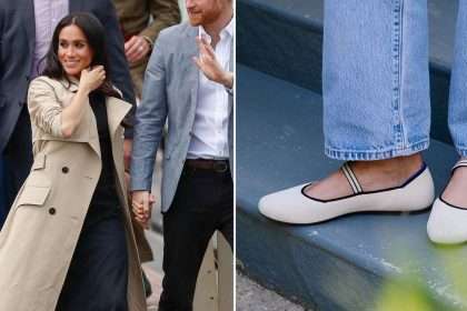 Meghan Markle Walked Over 3 Miles In Rothy's Mary Janes