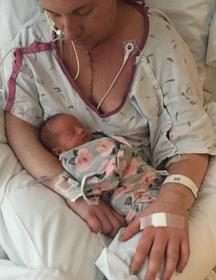 Mother Says 'miracle' Baby Saved Her Life When She Was