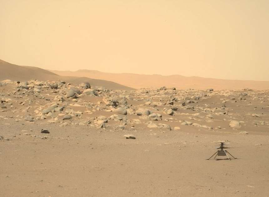 Nasa Regains Contact With Mini Helicopter On Mars