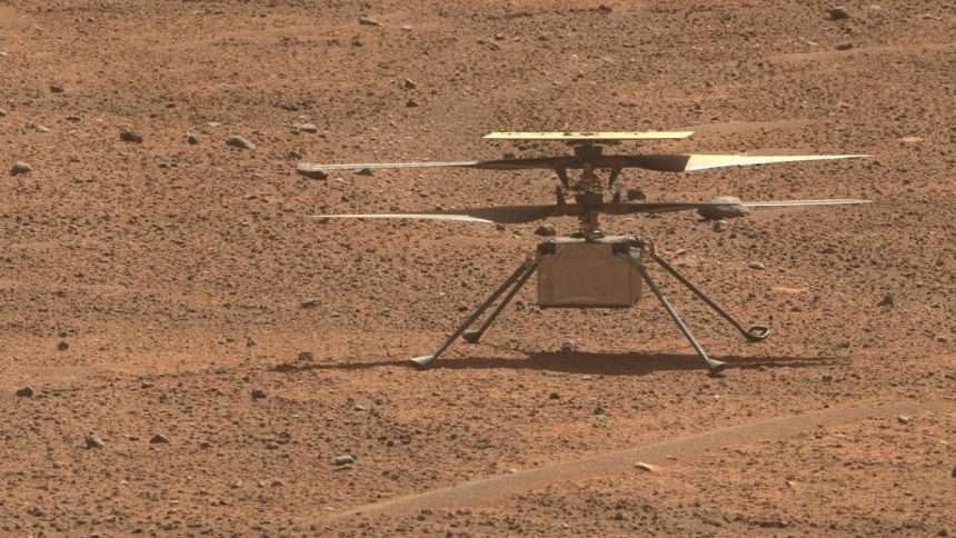Nasa's Mars Helicopter Dies, So They Bring In One For