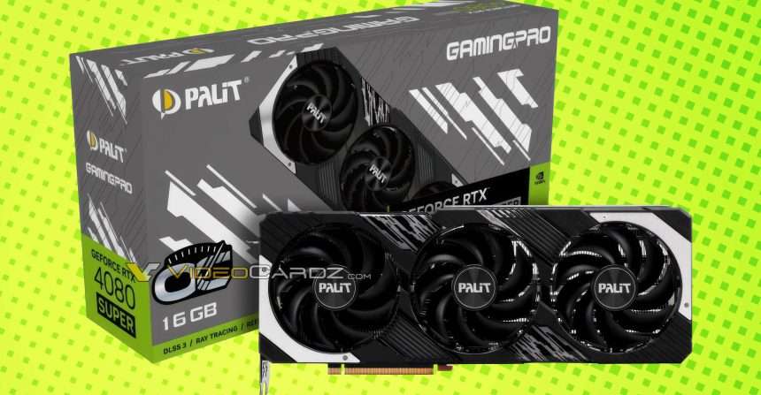 Palit Geforce Rtx 40 Super Lineup Leaks, First Photos Of