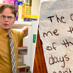 Read The Touching Note Rainn Wilson Received From A Flight