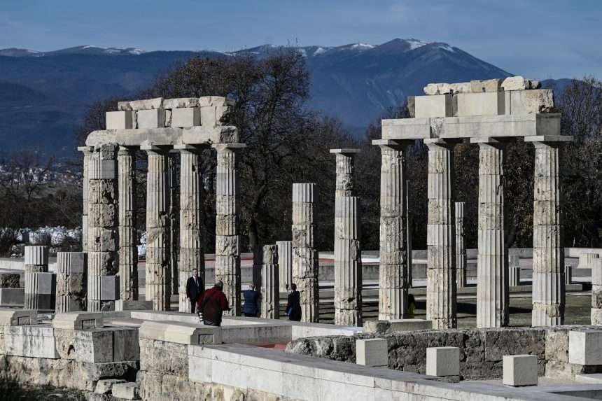 Reopening Of Alexander The Great's Palace In Aigai, Greece