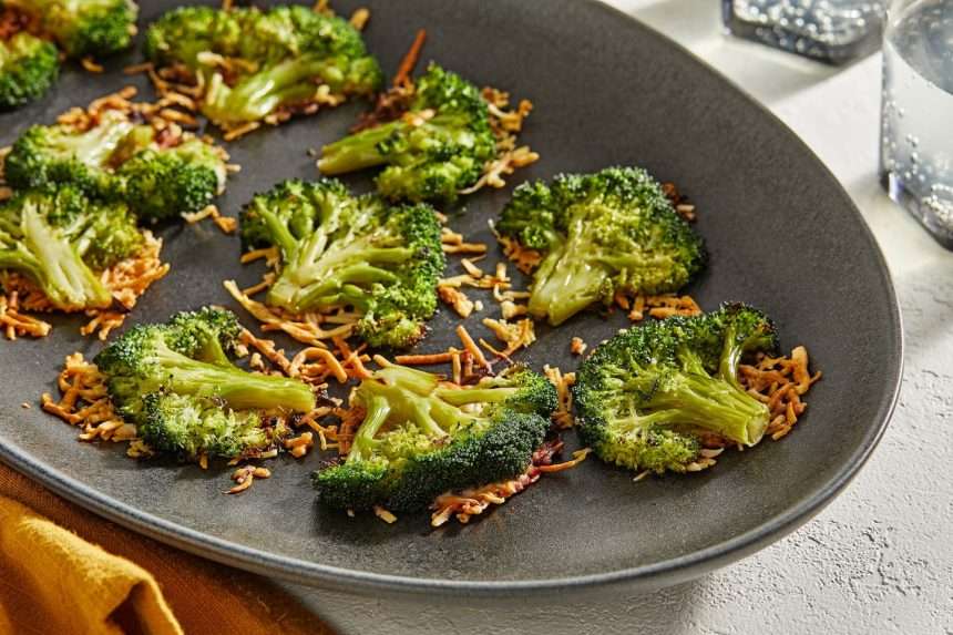 Roasting Broccoli With Parmesan Makes It Crispy, Golden And Flavorful