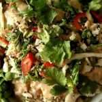 Satay Chicken Chopped Salad Recipe