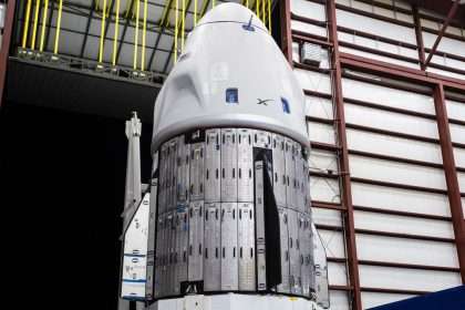 Spacex's Dragon Capsule Arrives At The Ax 3 Astronaut Launch Pad