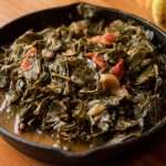 The Secret To This Collard Greens Recipe? Bacon And Tomato.