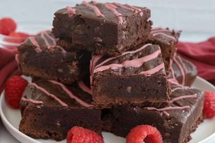 Valentine's Day Raspberry Brownie Recipe