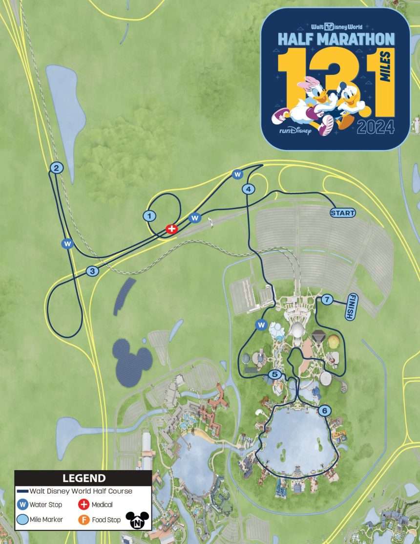 Walt Disney World Half Marathon Shortened And Moved To An