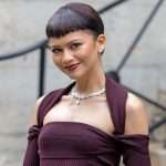 Zendaya Continues To Sport Short Bangs At Fendi Show: See