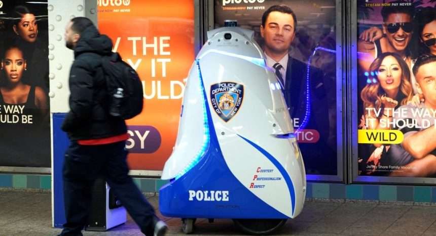 Extra: Nypd Subway Robocop Retires Early Gothamist