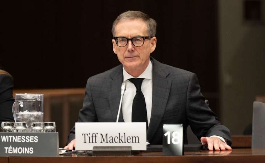 Macklem Says Monetary Policy Won't Solve Housing Inflation And Urges