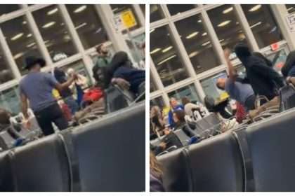 Man In Cowboy Hat Is Dropped Off At Las Vegas