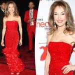 Susan Lucci, 77, Shines In A Red Strapless Dress At