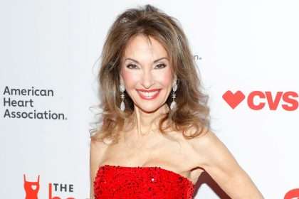 Susan Lucci Shines Red At Aha Red Dress Fashion Show