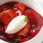 Chilled Strawberry And Mascarpone Soup With Mint