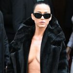 Katy Perry Shows Up To Balenciaga Couture Show In Ripped