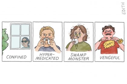 Opinion | Edith Pritchett's Cartoon About Seasonal Allergies The
