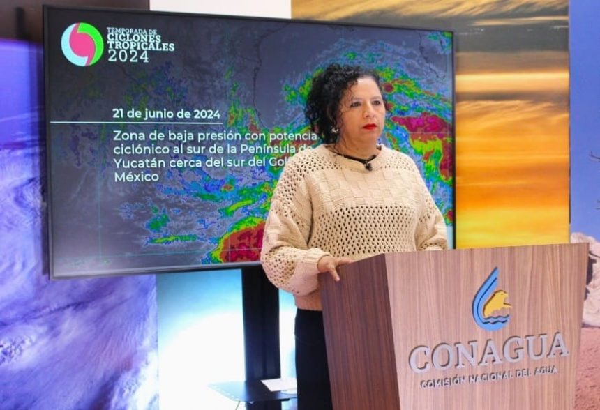 Officials Hold Press Conference On Second Developing Gulf System