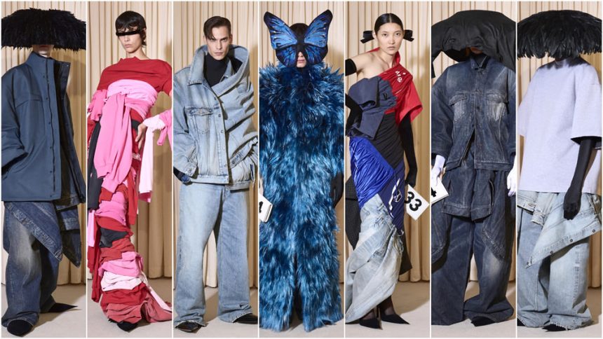 Paris Fashion Week: Balenciaga Fall 2024 Couture Collection