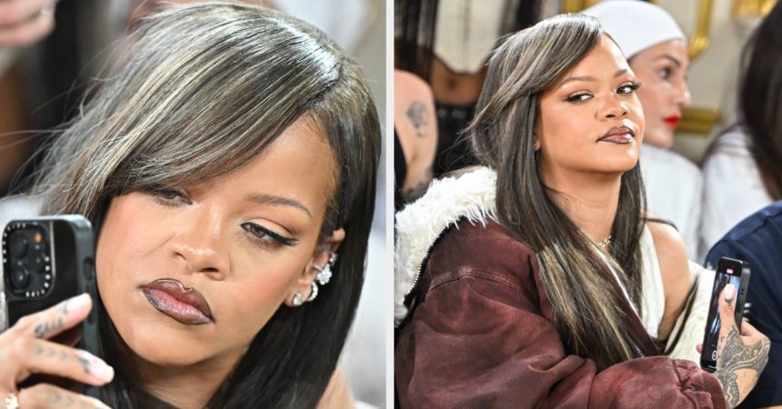 Rihanna's Paris Fashion Week Recording Attempt Goes Viral Buzzfeed