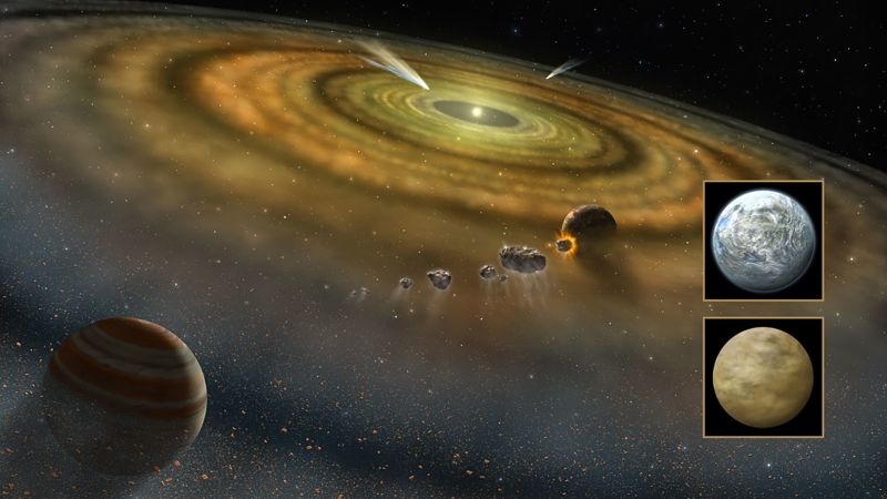 Webb Telescope Pinpoints Asteroid Impact In Nearby Planetary System