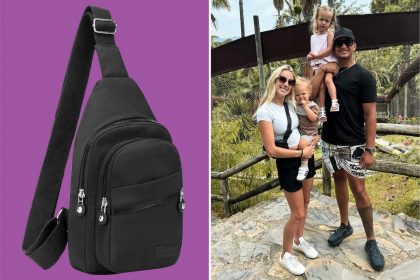 Brittany Mahomes Wears A Simple Crossbody Bag While On Vacation