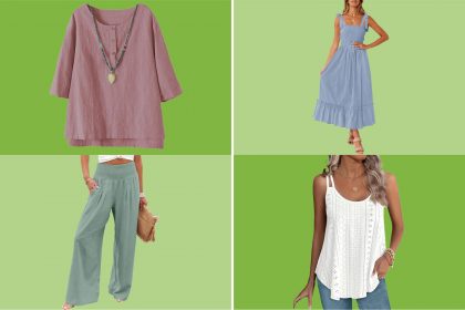 Lightweight Tops, Cool Maxi Dresses, And Airy Pants On Sale