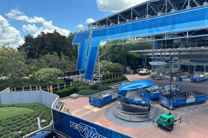 Panels Are Being Removed From Epcot's Test Track Outdoor Track