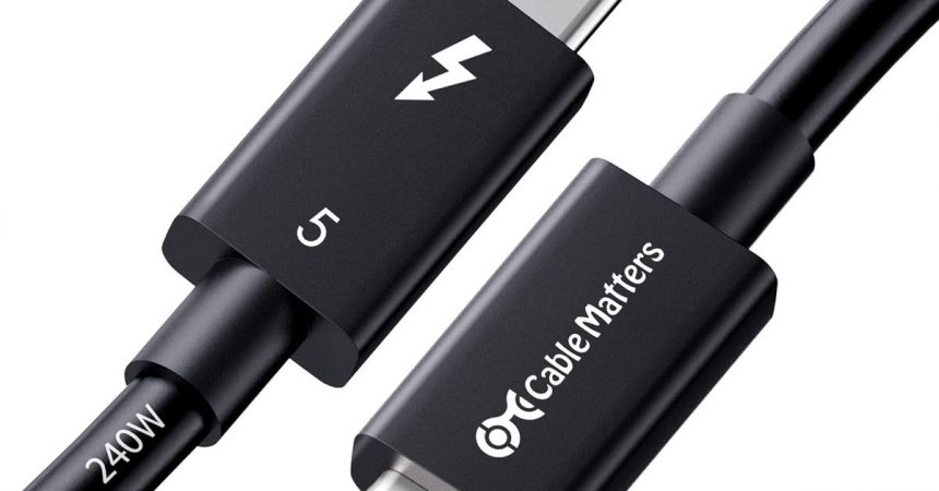 The First Thunderbolt 5 Cables Have Arrived, But There's Hardly